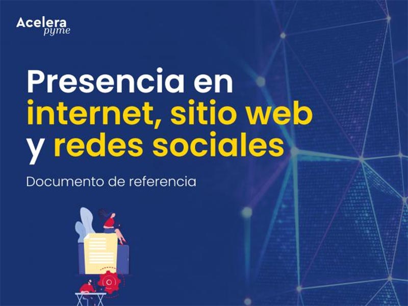 PRESENCIA EN INTERNET, SITIO WEB Y REDES SOCIALES CON LOGO