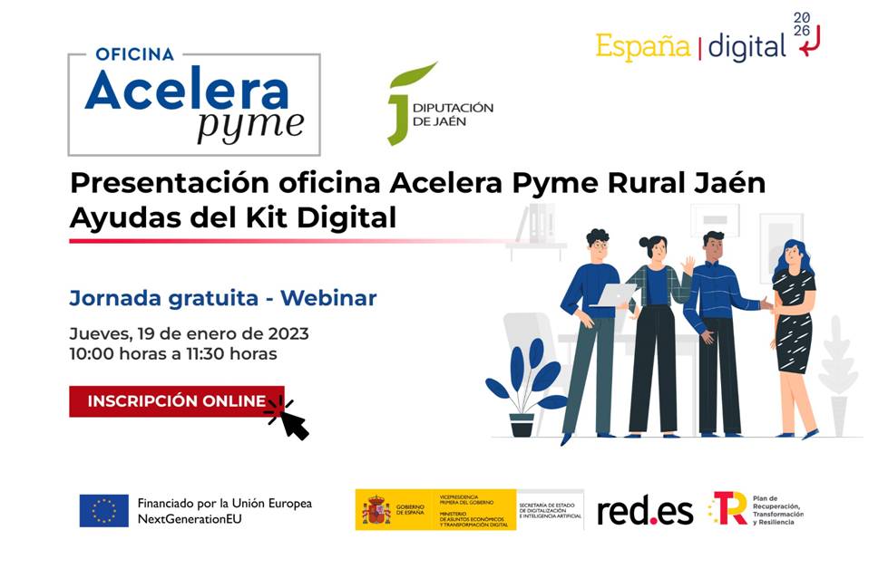Invitación Presentación de la Oficina Acelera Pyme Jaén