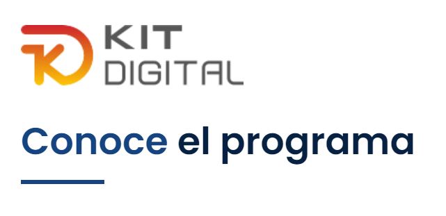 Conoce el programa Kit Digital